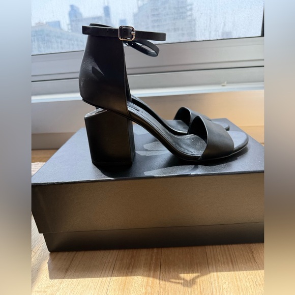 Alexander Wang Shoes - Alexander Wang Abby Black Block Heel Sandals
